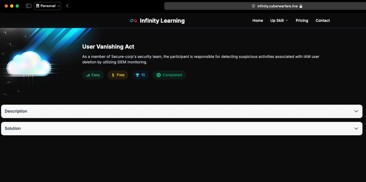 Labs Documentation : User Vanishing Act